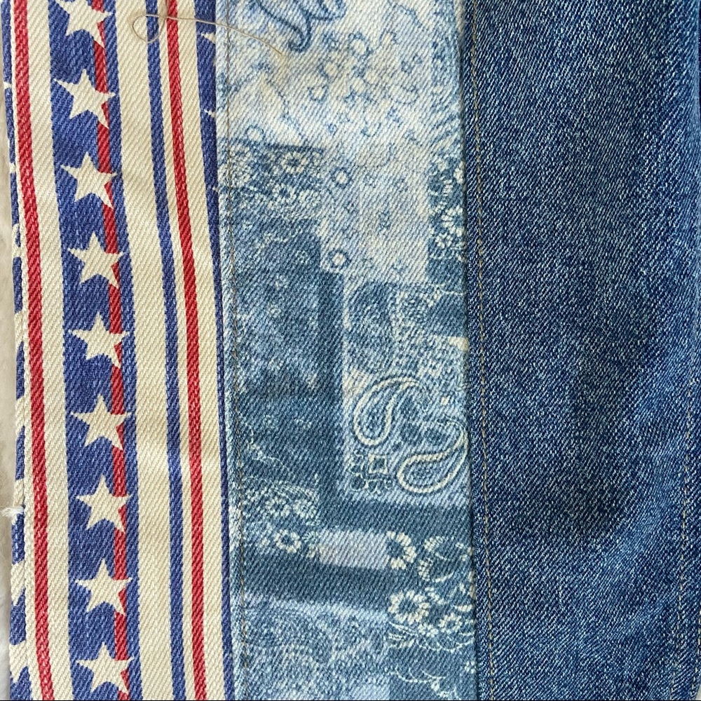 🌿|NWT| Free People Dallas Denim Flare Jumpsuit - Picture 14 of 15